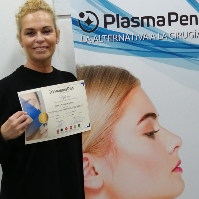 Aurora Gámez : Técnico Especializado en PlasmaPen