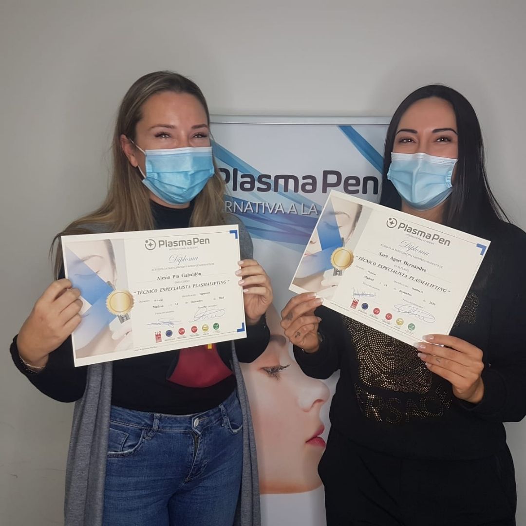 Sara Agost y Alexia Plan : Técnico Especializado en PlasmaPen