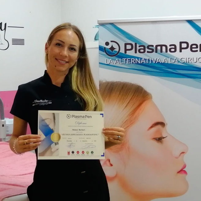 Melanie Barberi : Técnico Especializado en PlasmaPen