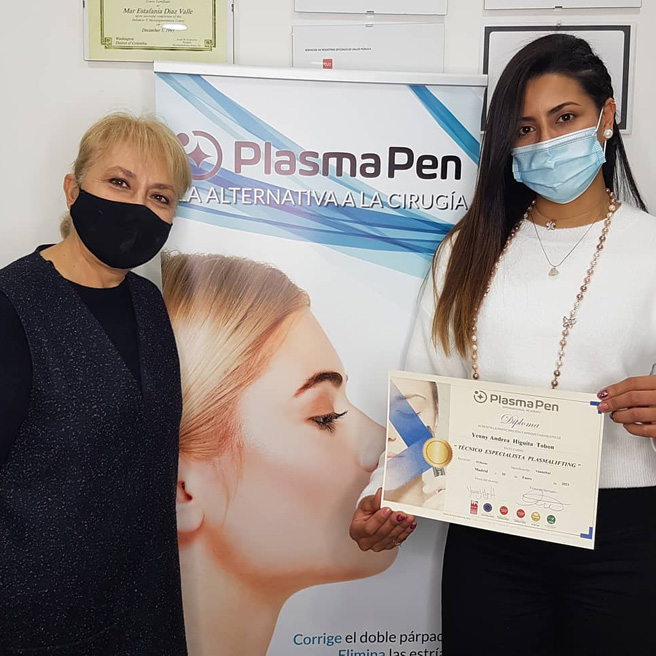 Yenny Andrea Higuita : Técnico Especializado en PlasmaPen