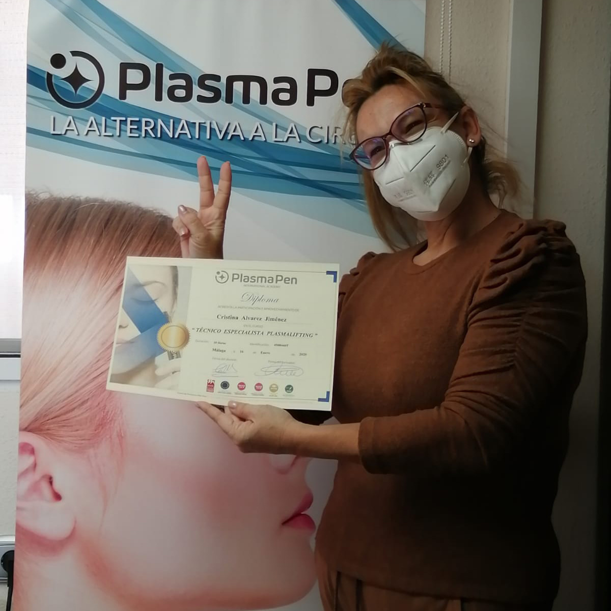 Cristina Álvarez Jiménez : Técnico Especializado en PlasmaPen