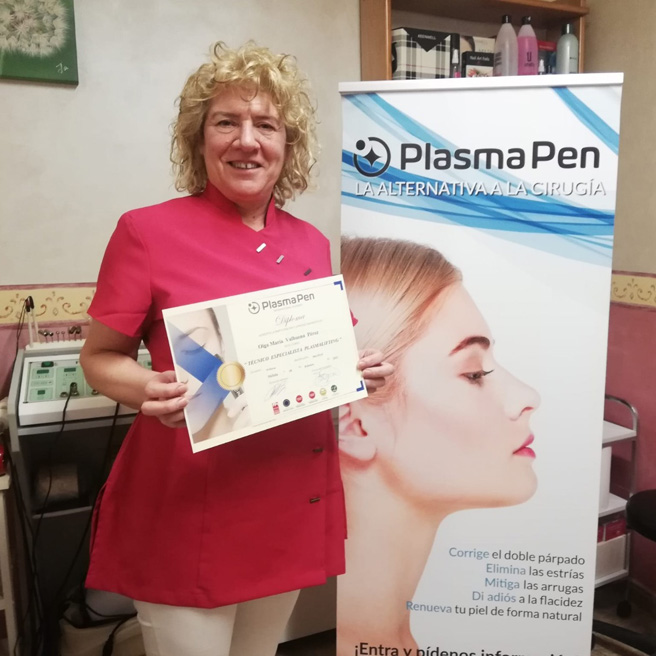 Olga Valbuena : Técnico Especializado en PlasmaPen