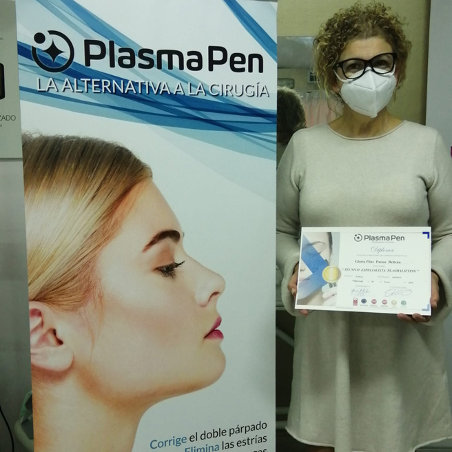 Gloria Pilar Pastor : Técnico Especializado en PlasmaPen