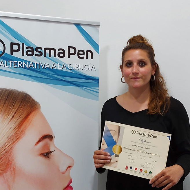 María Pérez Otalora : Técnico Especializado en PlasmaPen