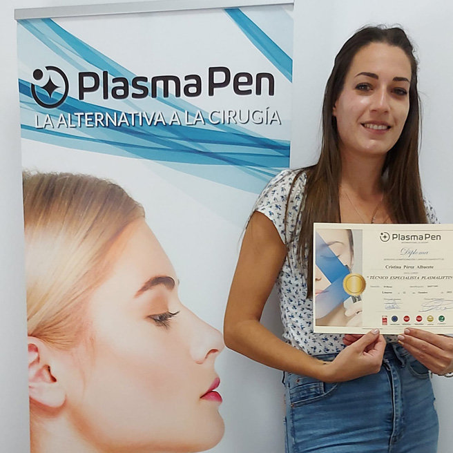 Cristina Pérez Albacete : Técnico Especializado en PlasmaPen