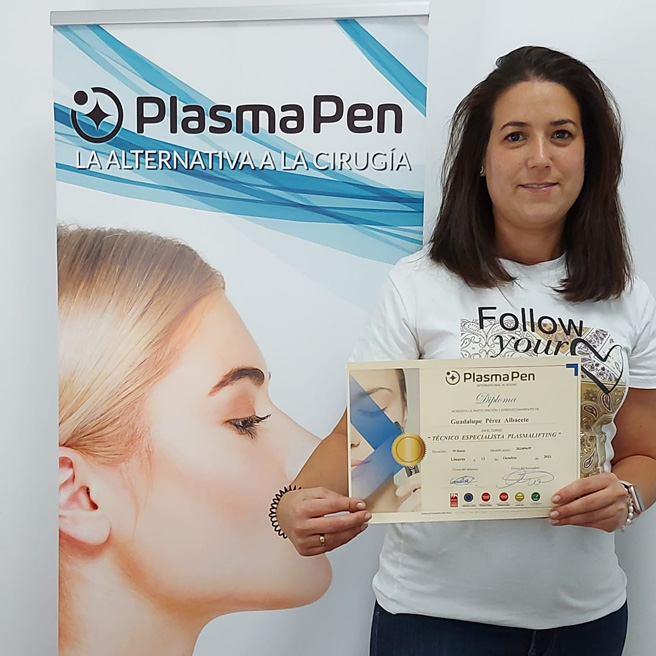 Guadalupe Pérez Albacete : Técnico Especializado en PlasmaPen