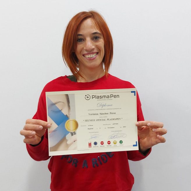Verónica Sánchez Pérez : Técnico Especializado en PlasmaPen