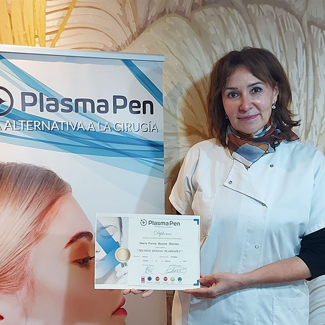 Teresa Rascón Morales : Técnico Especializado en PlasmaPen