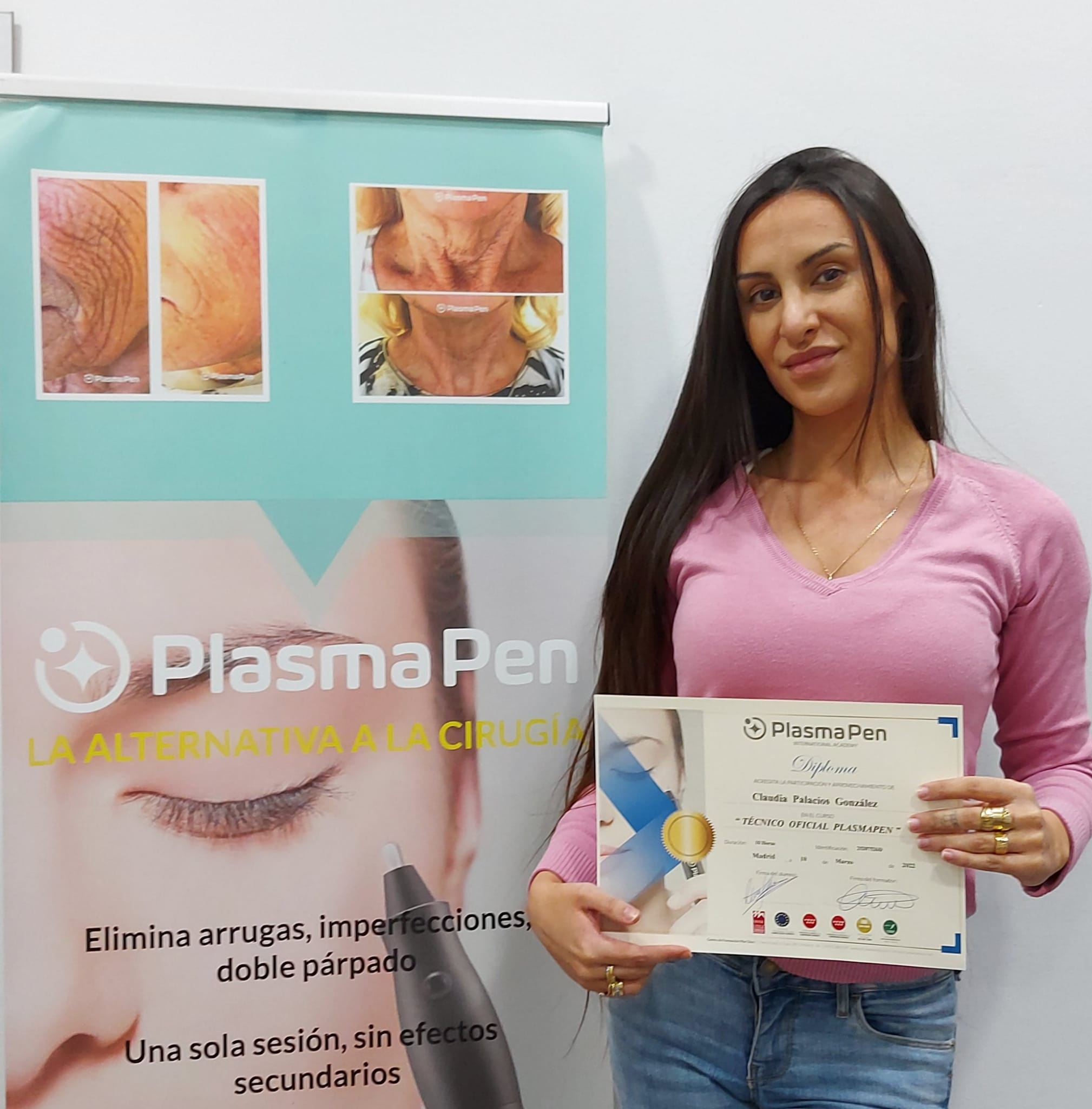 Claudia Palacios González : Técnico Especializado en PlasmaPen