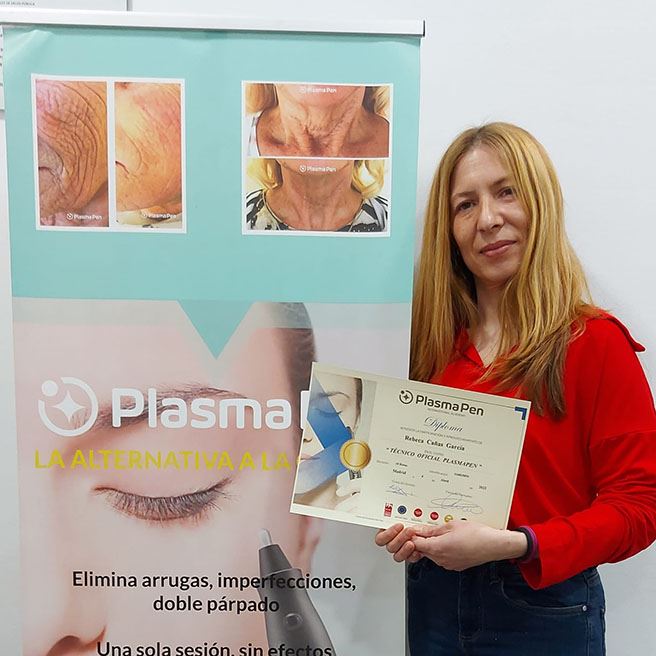 Rebeca Cañas García : Técnico Especializado en PlasmaPen