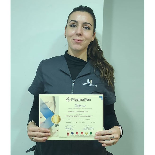 Patricia Fernández Soto : Técnico Especializado en PlasmaPen
