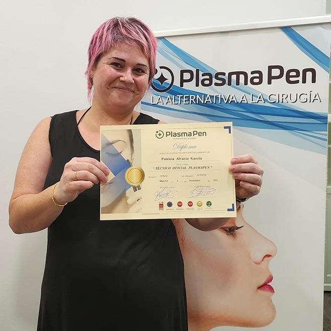 Patricia Álvarez : Técnico Especializado en PlasmaPen