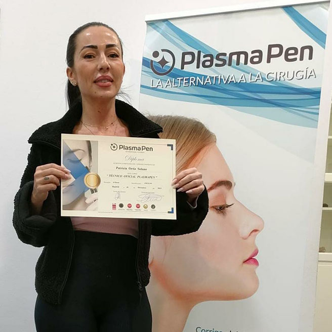 Patricia Ortiz Solano : Técnico Especializado en PlasmaPen