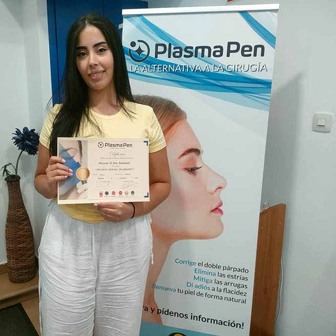 Maryam El Absi Boukebail : Técnico Especializado en PlasmaPen