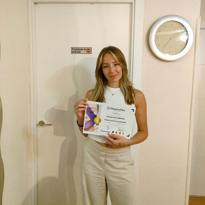 Sara García Nikolova : Técnico Especializado en Plasmapen